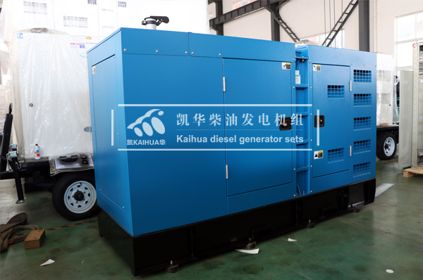 江西機電200KW靜音（yīn）發電機組成功出廠