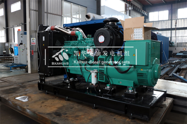 河北安（ān）裝250KW康（kāng）明斯發電機組成功出廠
