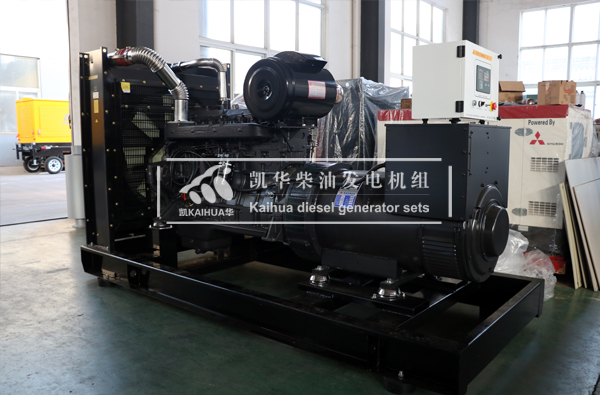 內蒙古物流400KW上（shàng）柴發電機組成功出（chū）廠