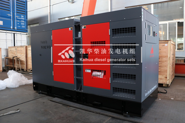 出口新加坡200KW靜（jìng）音發電機組成功出廠