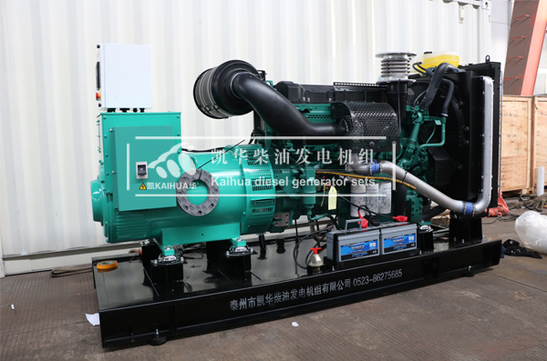 成（chéng）都醫療300KW沃爾沃發電機組成功（gōng）出廠