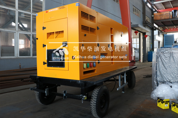 重（chóng）慶路政兩台200KW移動式發電機組成功出廠