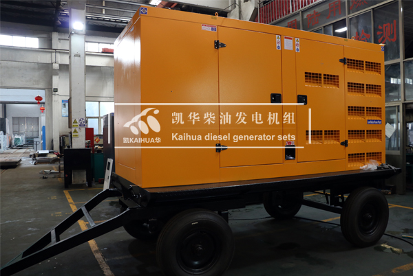 貴州工程200KW移動式發電機組成功出（chū）廠