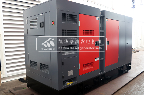 出（chū）口新加坡的200KW靜音（yīn）發電機組成（chéng）功出廠