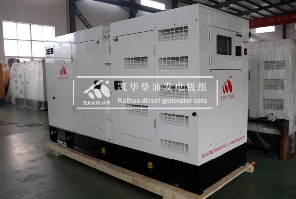 出口新加坡（pō）的150KW靜音發電機組成功（gōng）出廠