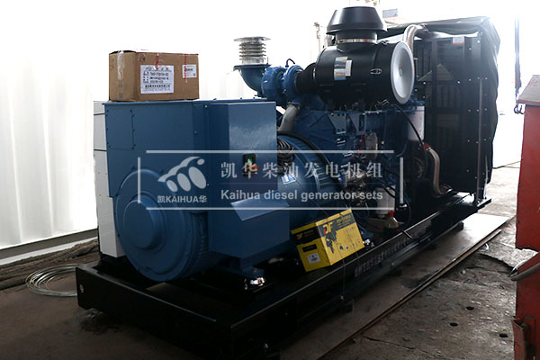 威海客戶訂購的500kw玉柴發電（diàn）機組成功出廠