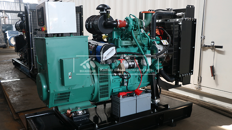 保定一（yī）台50kw康（kāng）明斯柴油發電機組成功出廠
