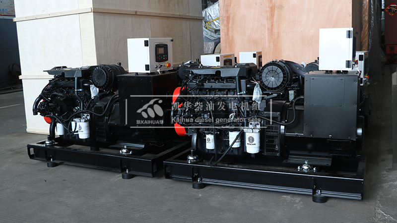 濟寧7台（tái）濰柴船用發電機組成功出廠
