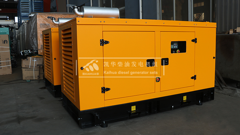 西寧100kw靜音發電機組成功（gōng）出廠