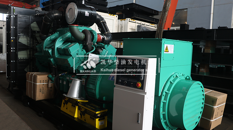 南通（tōng）720kw康明斯發電機（jī）組成功出廠