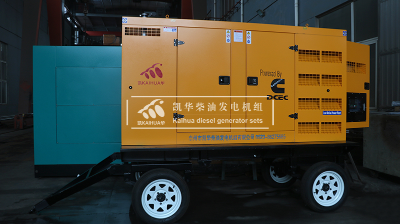 衢州100kw移動靜（jìng）音發電機組成功出廠