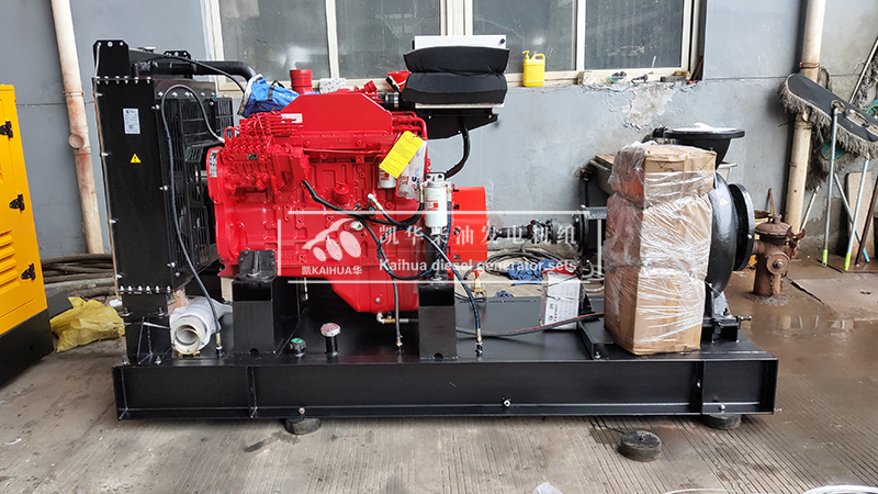 河源市160kw柴（chái）油水（shuǐ）泵發電機組成功出廠